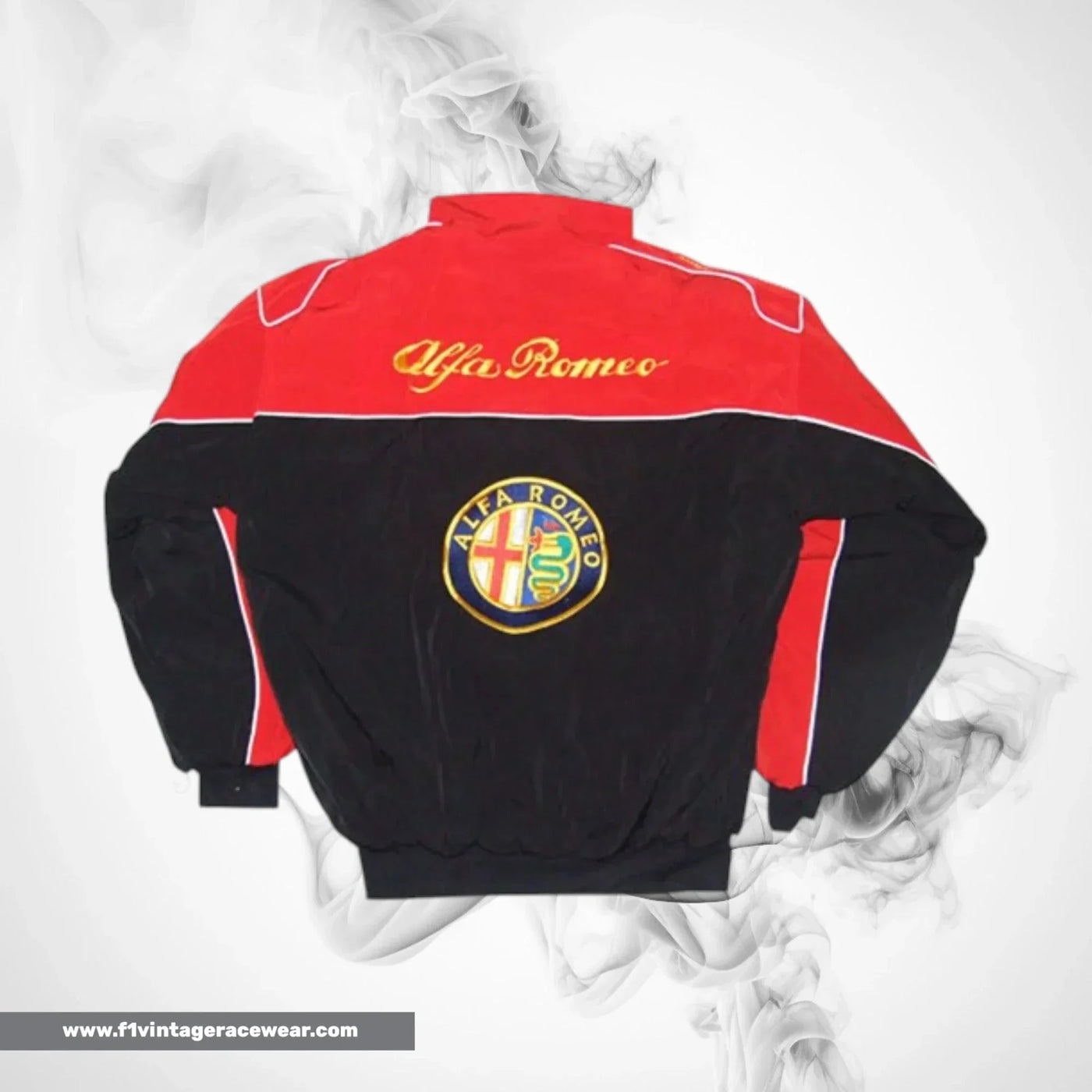 Buy Alfa Romeo Jacket Red Black Online