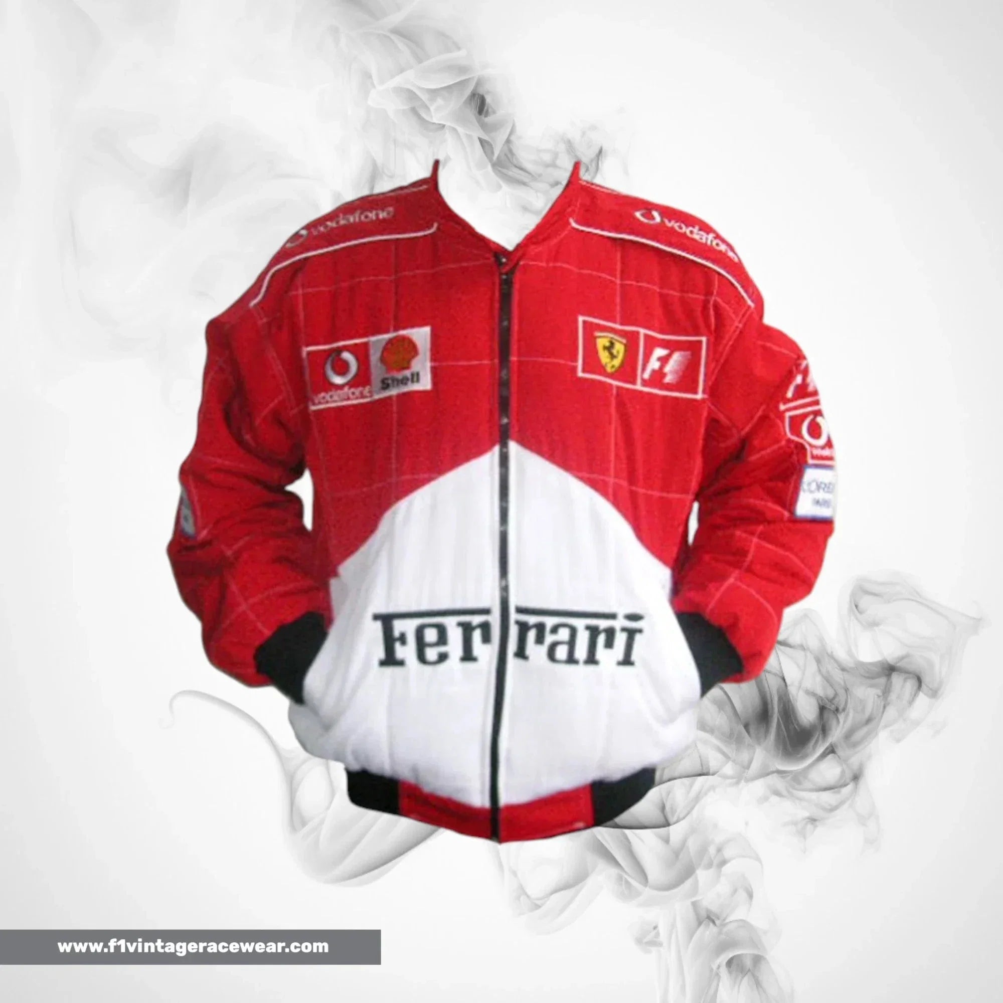 Buy Ferrari F1 Quilted Racing Jacket Online