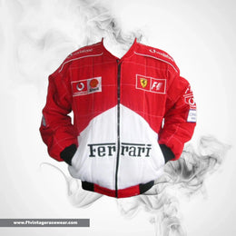 Buy Ferrari F1 Quilted Racing Jacket Online