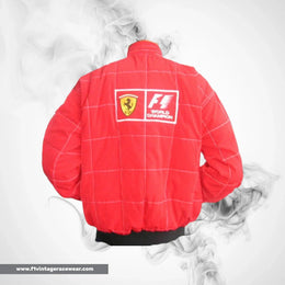 Buy Ferrari F1 Quilted Racing Jacket Online