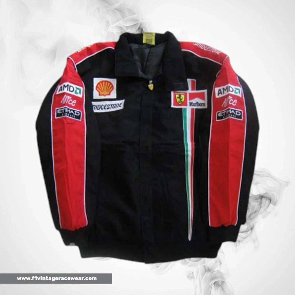 Buy Ferrari Team Jacket Red Black Online