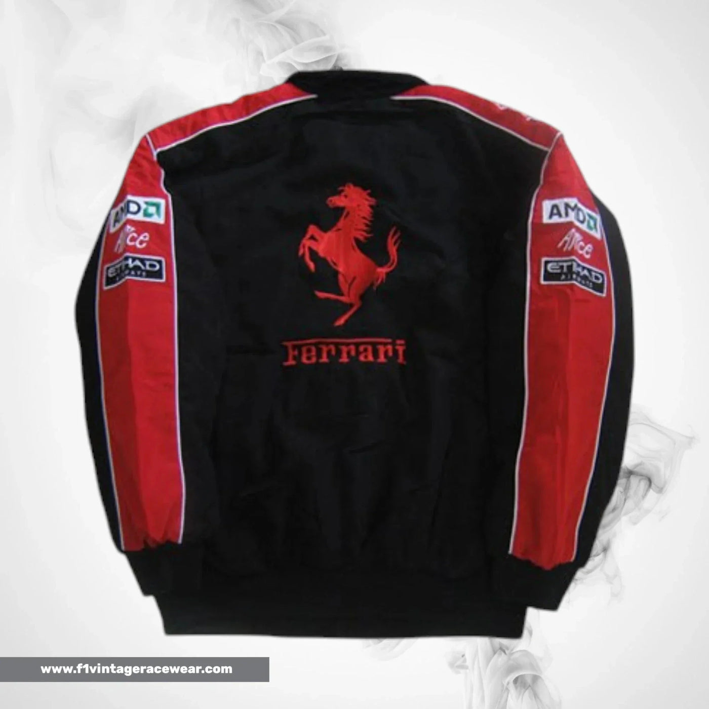 Buy Ferrari Team Jacket Red Black Online