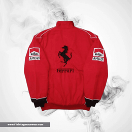 Buy Ferrari Team Jacket Red Online