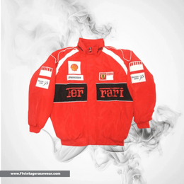 Buy Ferrari Vodafone Racing Jacket Red & Black Online