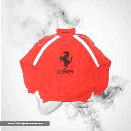 Buy Ferrari Vodafone Racing Jacket Red & Black Online