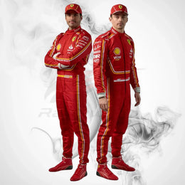 Carlos Sainz 2024 Ferrari F1 Race Suit Replica
