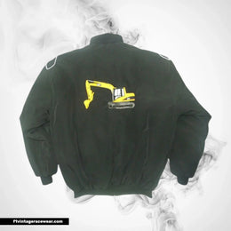 CAT Caterpillar Jacket Black Heavy Duty Workwear Edition