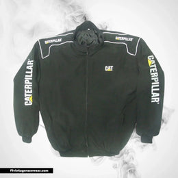 CAT Caterpillar Jacket Black Heavy Duty Workwear Edition