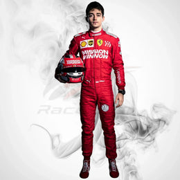 Charles Leclerc 2019 Ferrari Mission Winnow F1 Suit