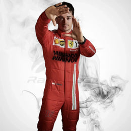 Charles Leclerc 2021 Ferrari Mission Winnow F1 Suit