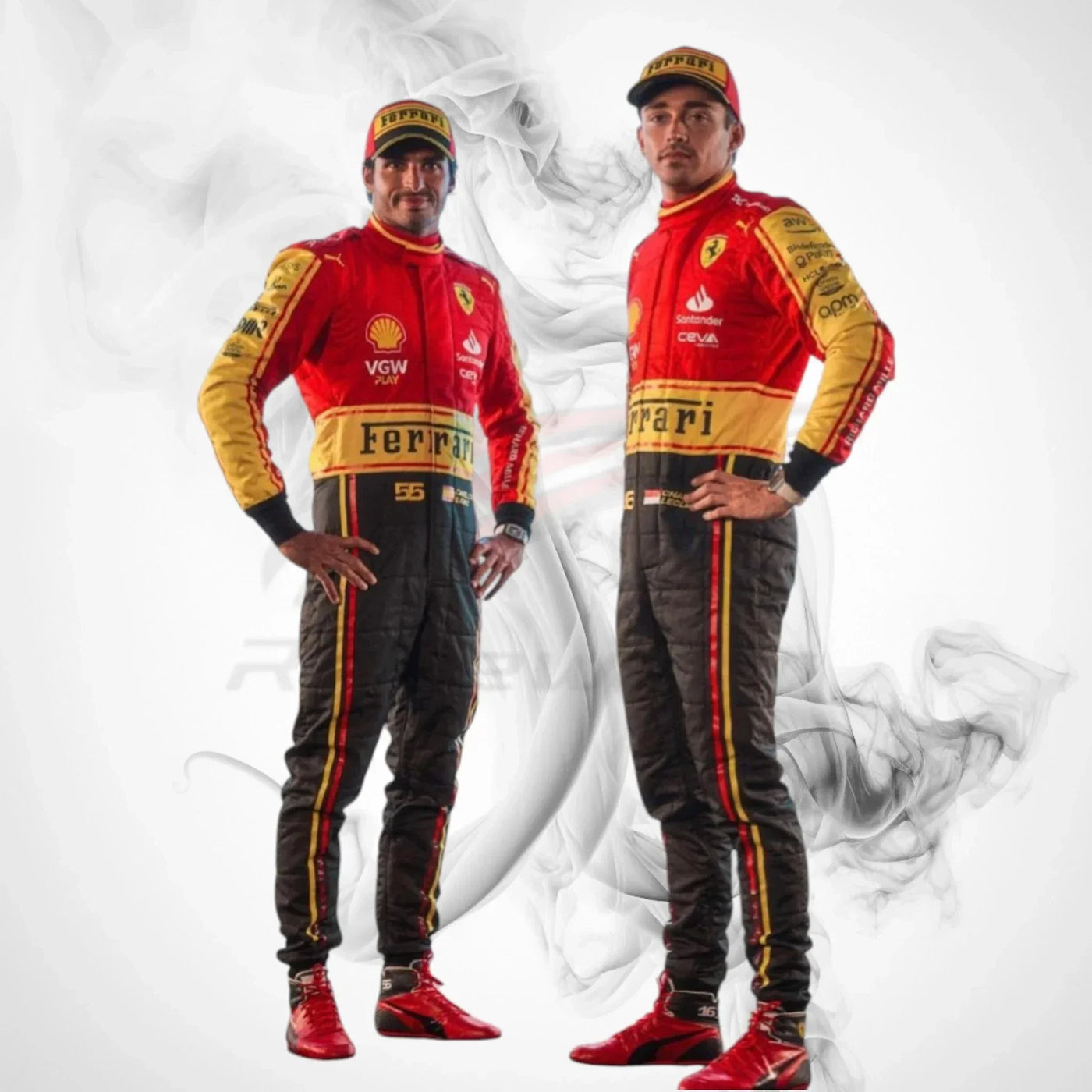 Charles Leclerc 2023 Ferrari F1 Race Suit - Monza GP