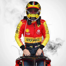 Charles Leclerc 2023 Ferrari F1 Race Suit - Monza GP