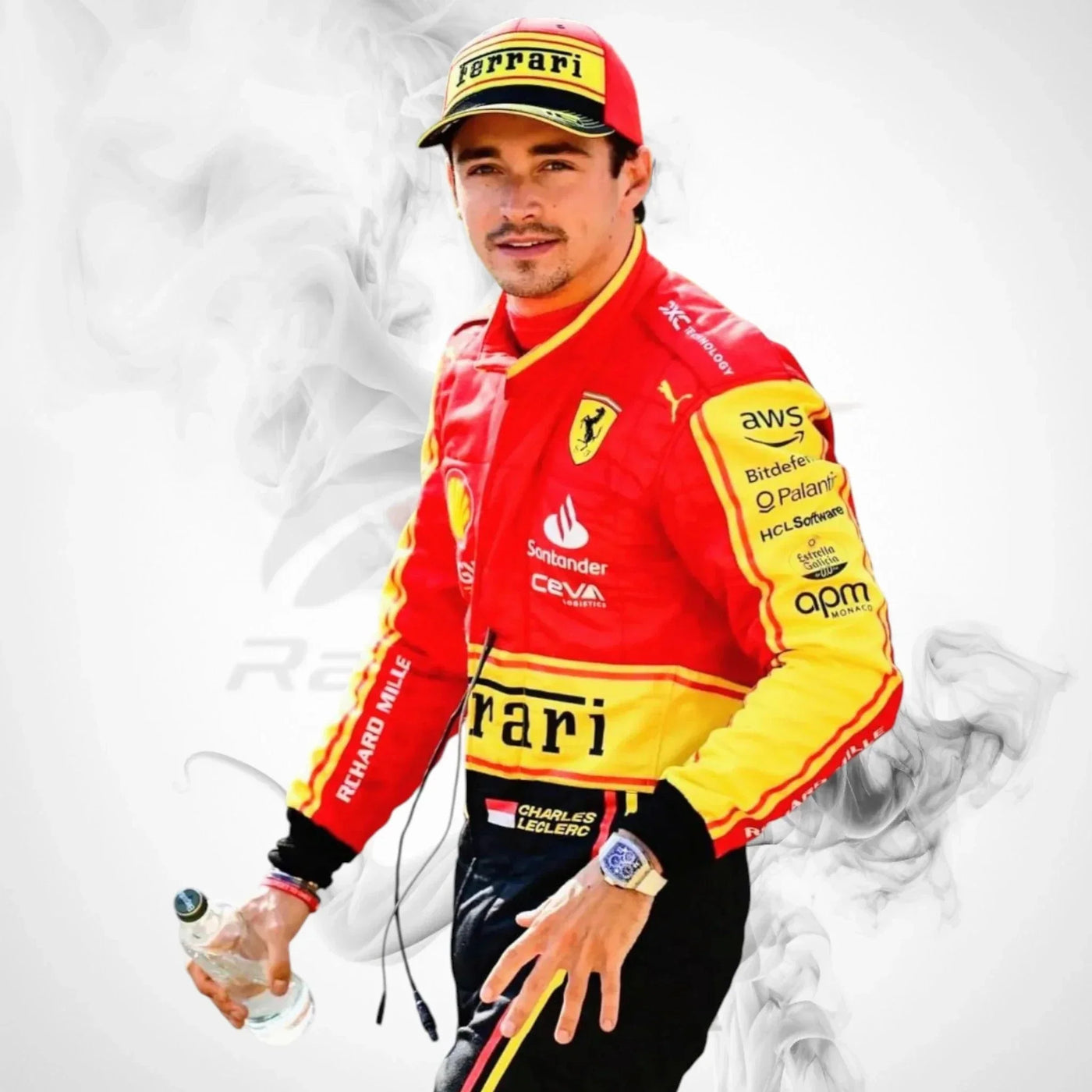 Charles Leclerc 2023 Ferrari F1 Race Suit - Monza GP