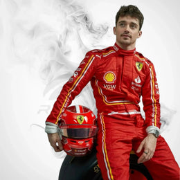 Charles Leclerc 2024 Ferrari F1 Race Suit Replica