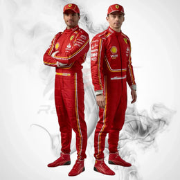 Charles Leclerc 2024 Ferrari F1 Race Suit Replica