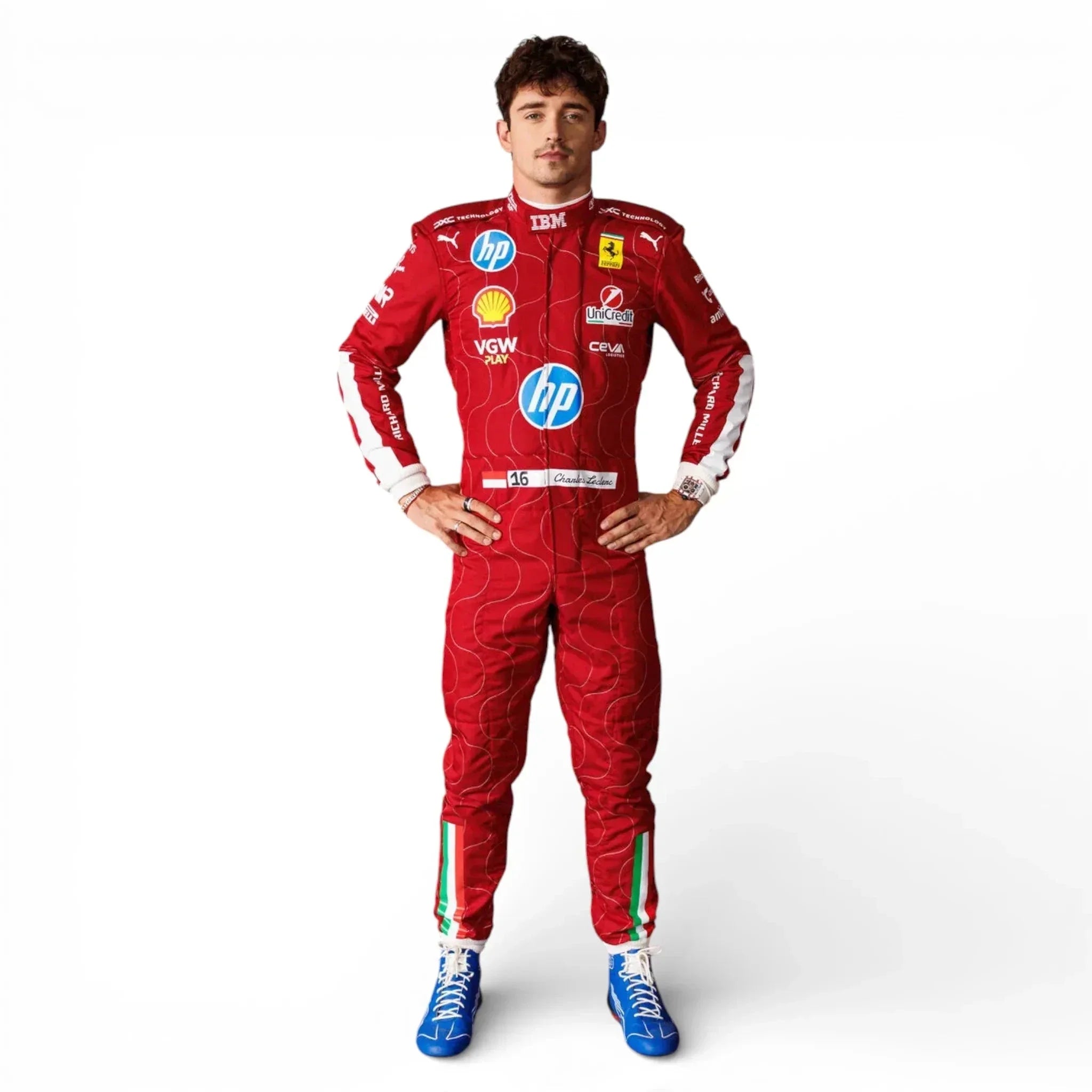 Charles Leclerc Ferrari HP Monza 2025 F1 Race Suit