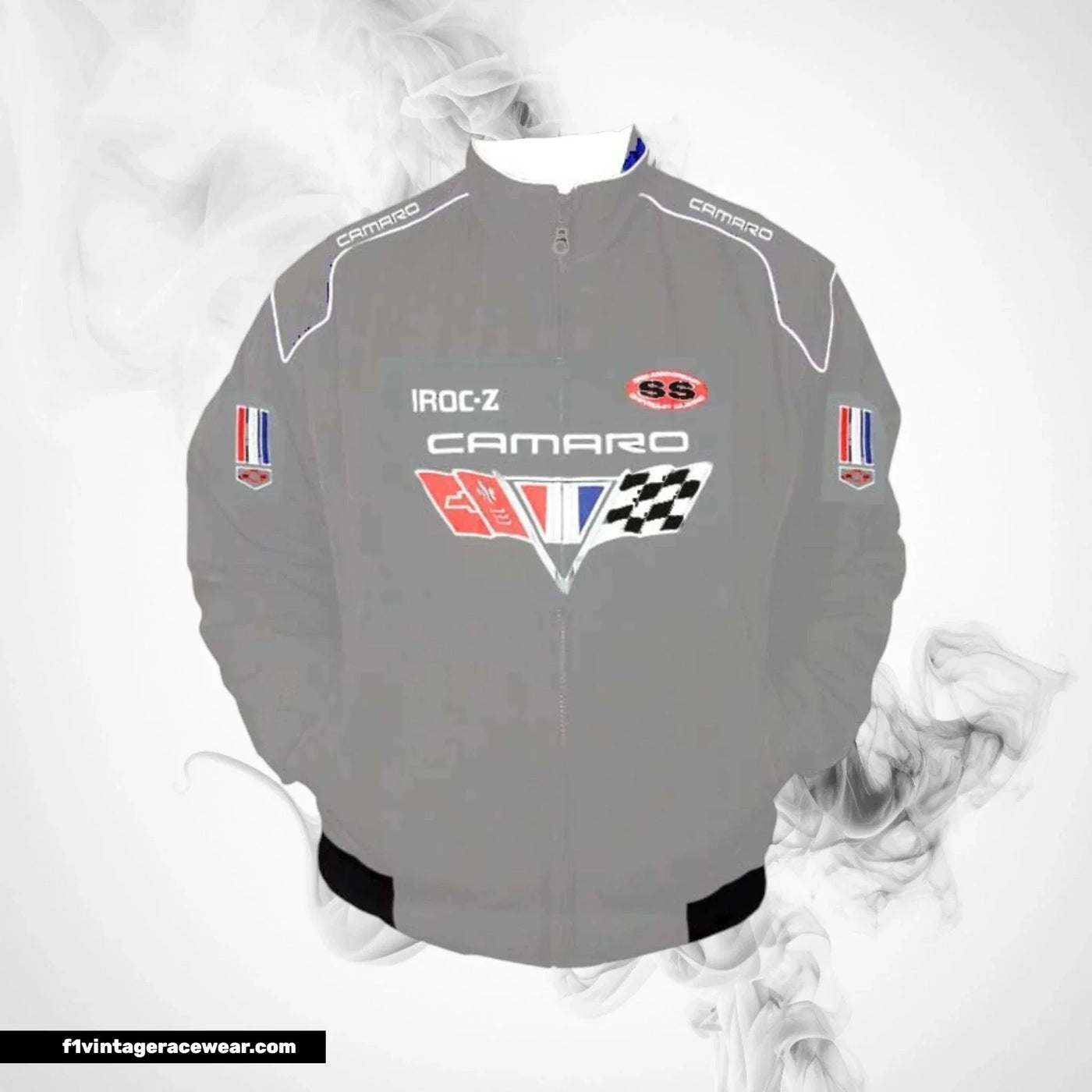 Chevrolet Camaro Gray Racing Jacket Performance Edition