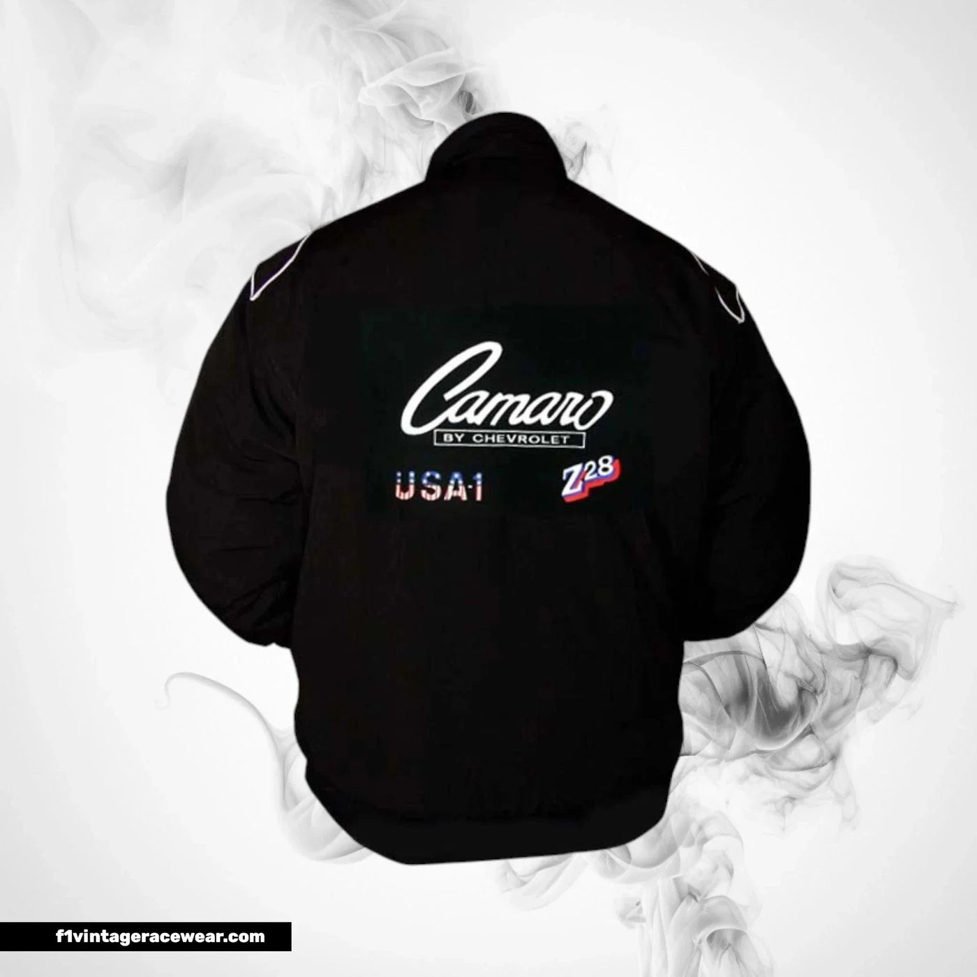 Chevrolet Camaro Racing Jacket Black Motorsport Style