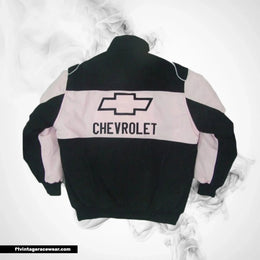 Chevrolet Racing Jacket Black Pink Track Inspired Design