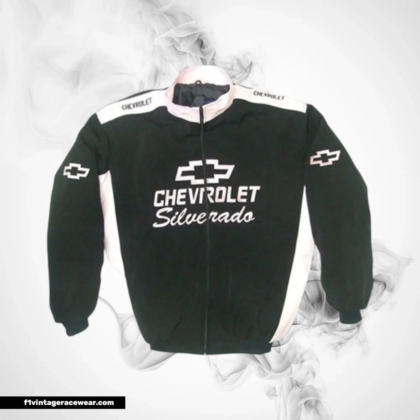 Chevrolet Silverado Jacket Black Pink Vintage Truck Style