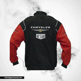 Chrysler Hemi Racing Jacket Black Red Streetwear Style