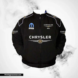 Chrysler Mopar 300 Team Jacket Black Track Racing Edition