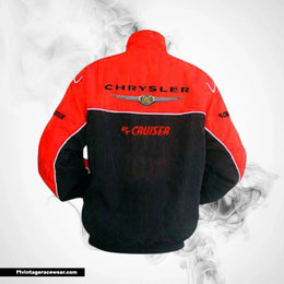 Chrysler PT Cruiser Motorsport Jacket Black Red Racing Wear