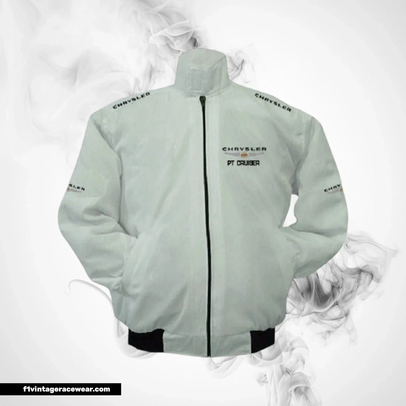 Chrysler PT Cruiser Racing Jacket White Streetwear Style