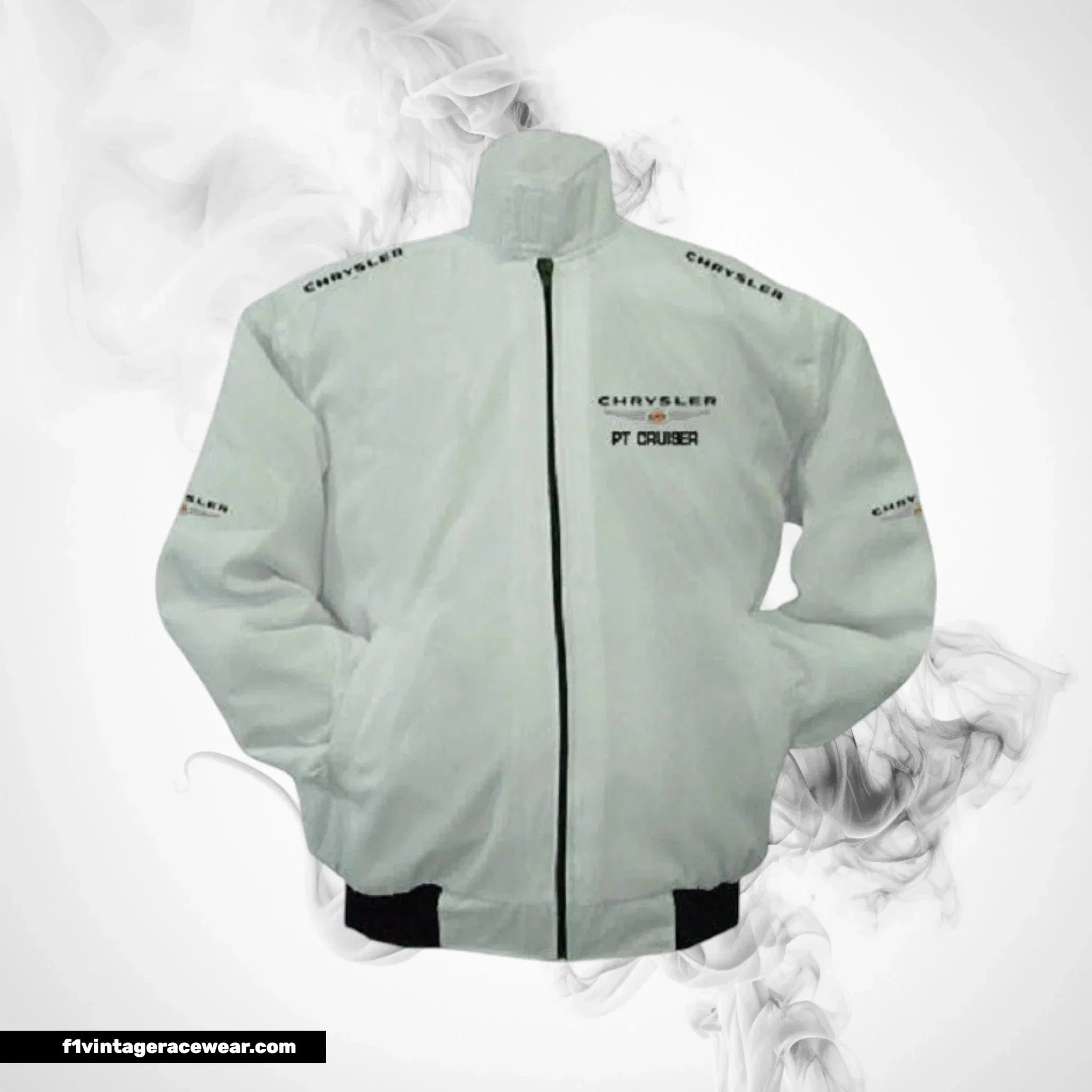 Chrysler PT Cruiser Racing Jacket White Streetwear Style