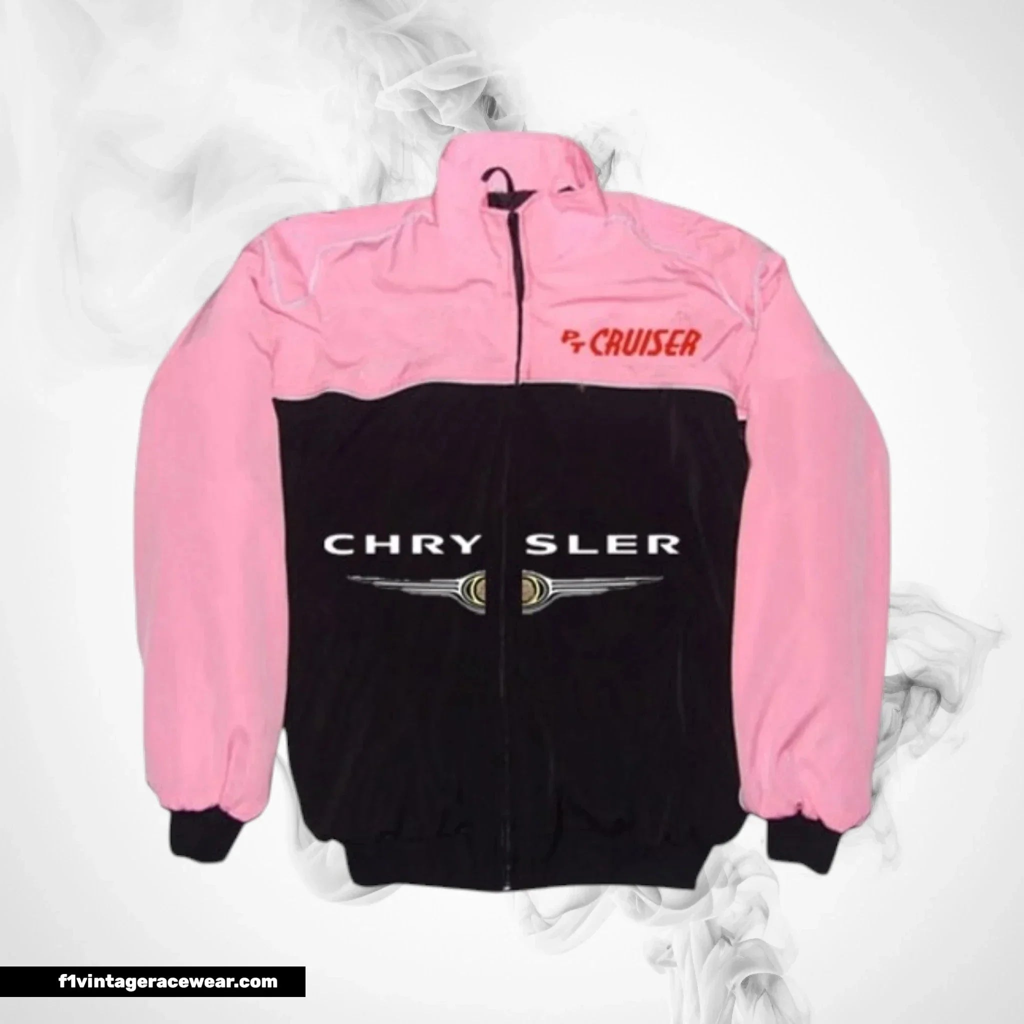 Chrysler PT Cruiser Team Jacket Light Pink Black Track Racing Edition