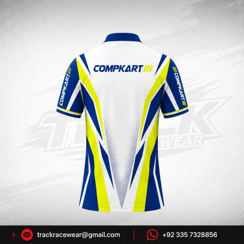 2025 Compkart Karting Polo Shirt – Racing Team Polo