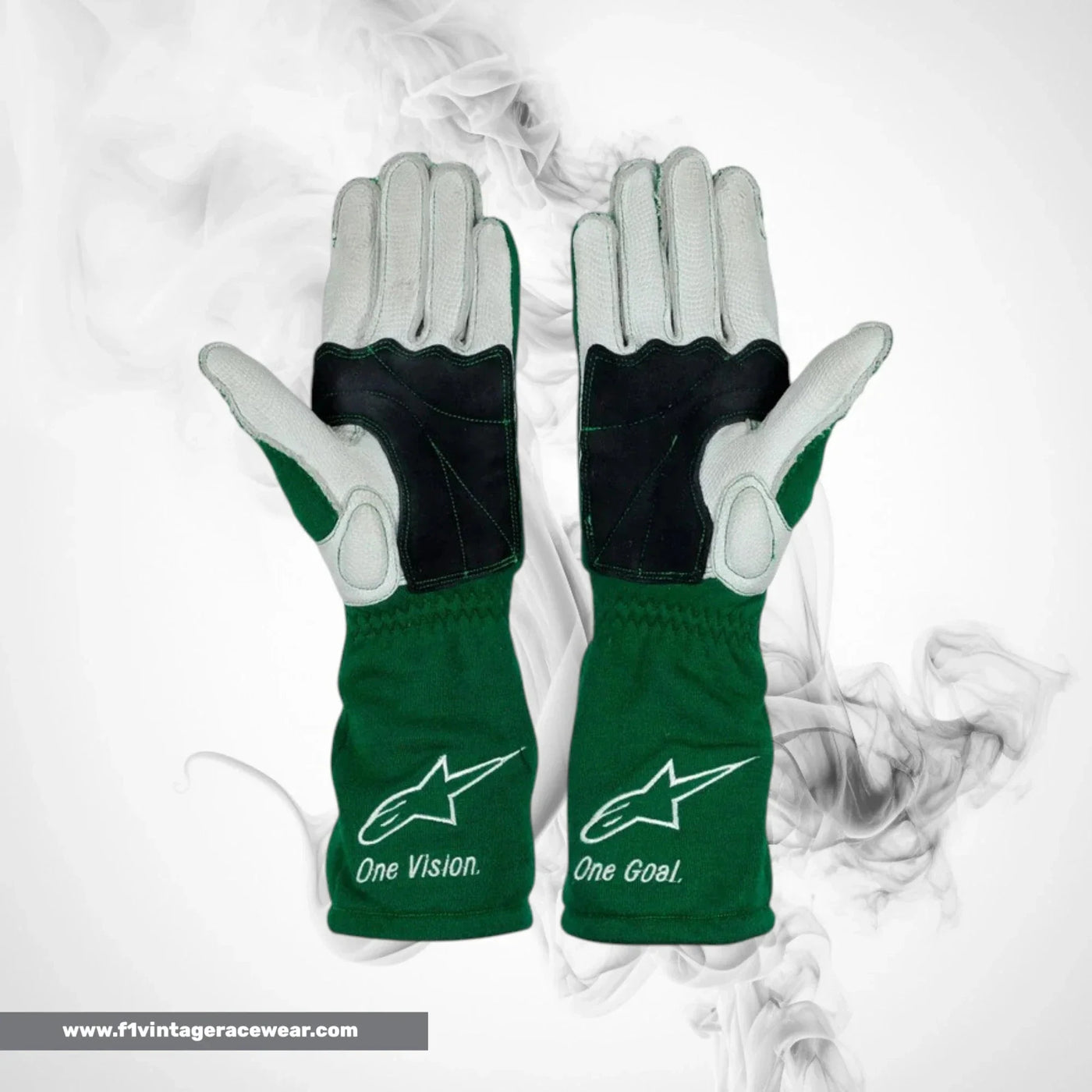 Dario Franchitti 2001 Team Kool Green IndyCar Gloves