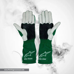 Dario Franchitti 2001 Team Kool Green IndyCar Gloves