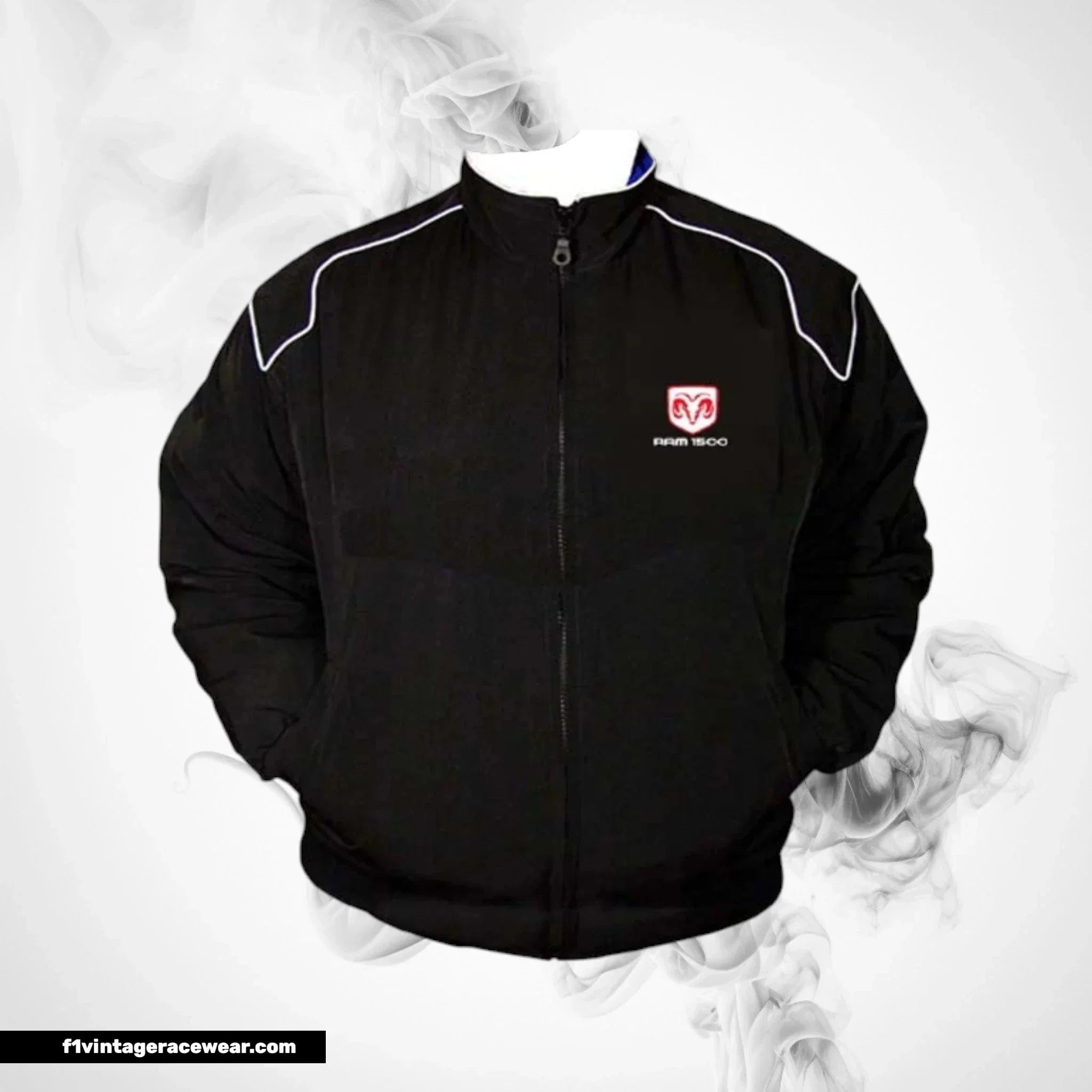 Dodge Ram 1500 Team Jacket Black Track Racing Edition