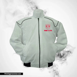 Dodge Ram 2500 Racing Jacket White