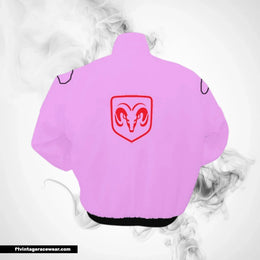 Dodge Team Jacket Pink Track Racing Edition