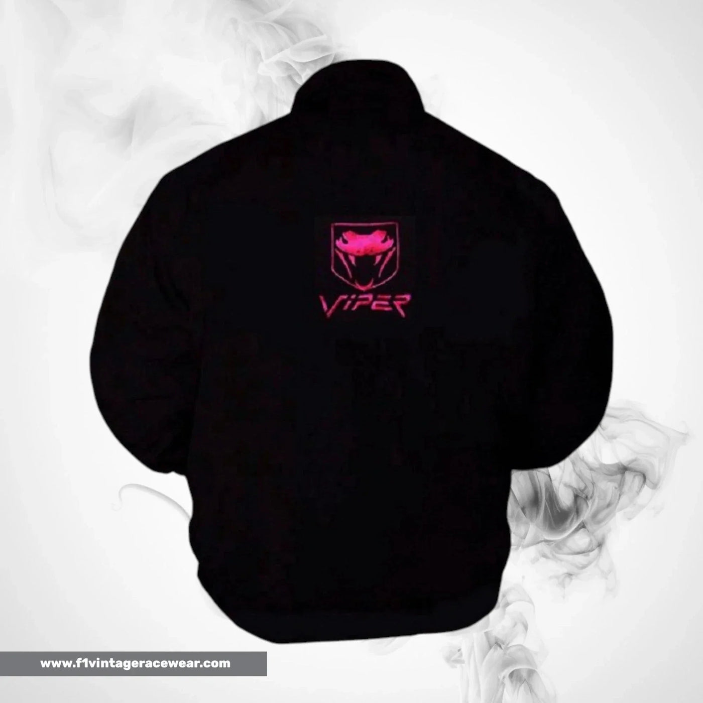 Dodge Viper Fangs Motorsport Jacket Black Pink Racing Wear