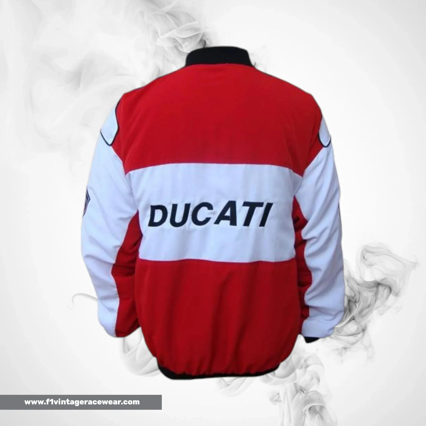 Ducati Corse F1 Inspired Jacket Red White Racing Style