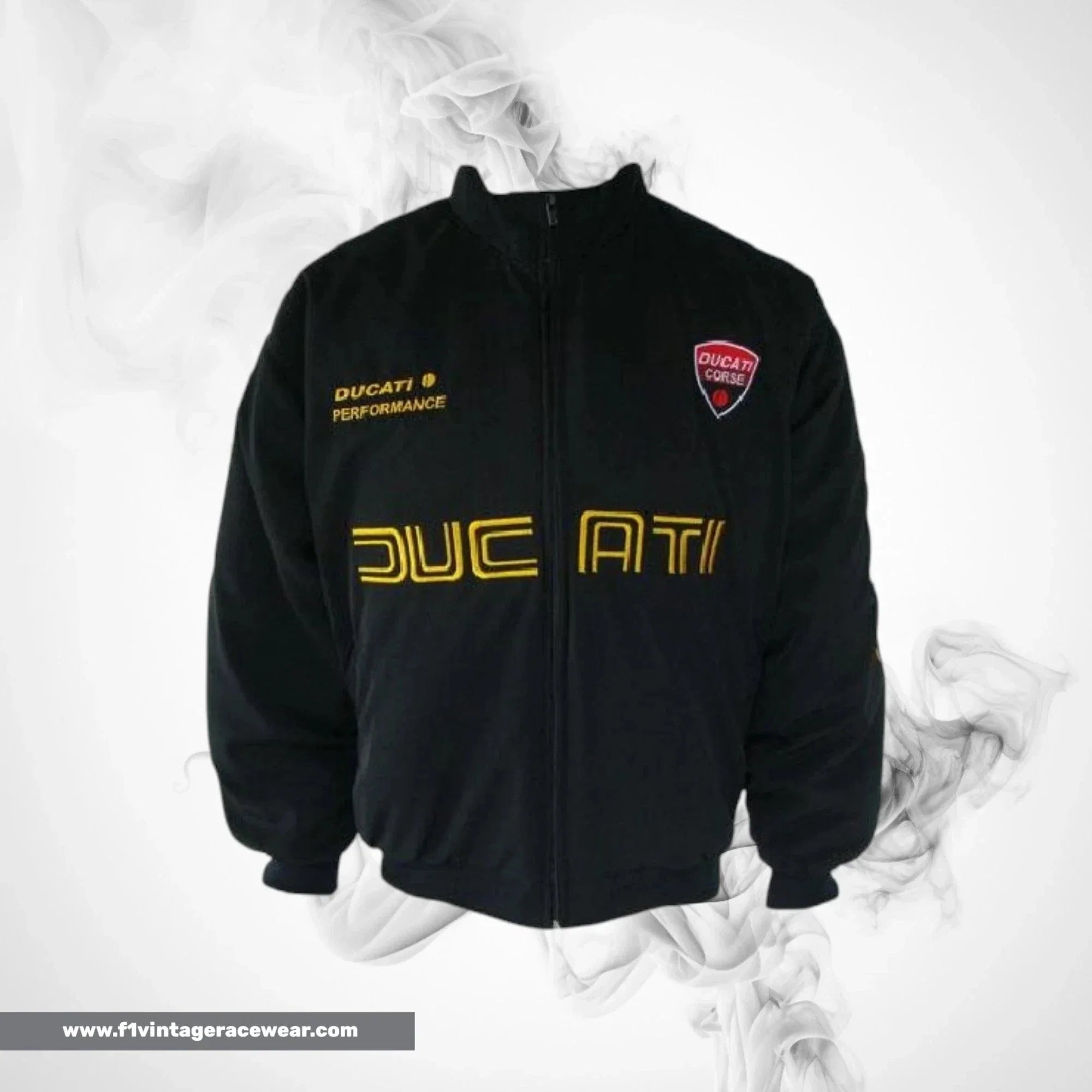Ducati Corse Jacket Black Light Gray Racing Wear