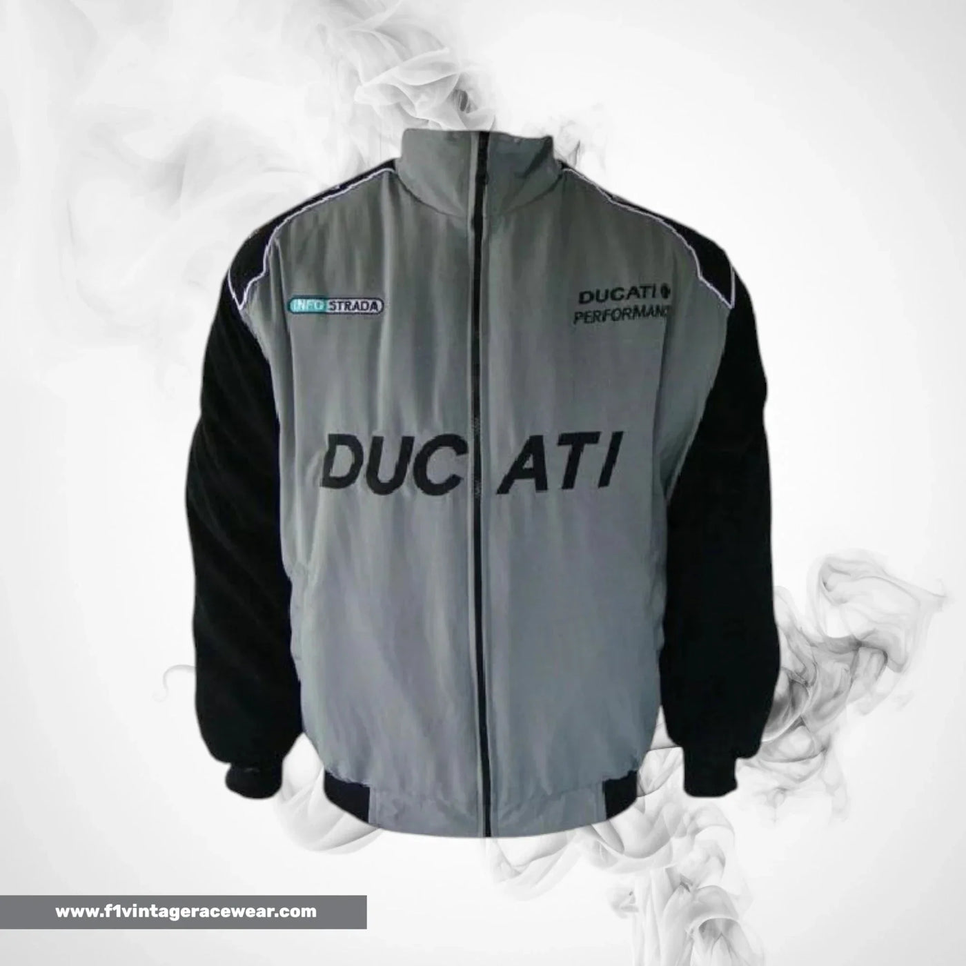 Ducati Corse Team Jacket Black Light Gray Track Edition