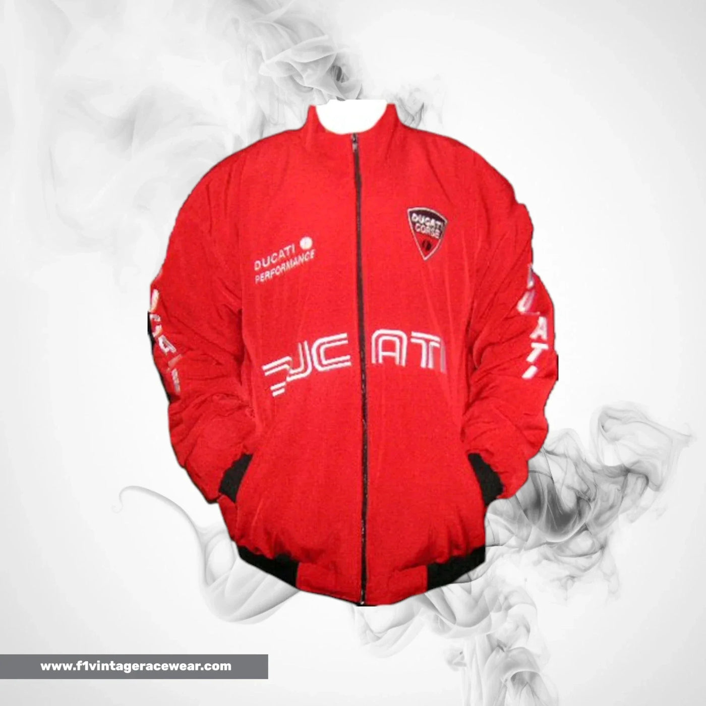 Ducati Racing Jacket Red Streetwear Style