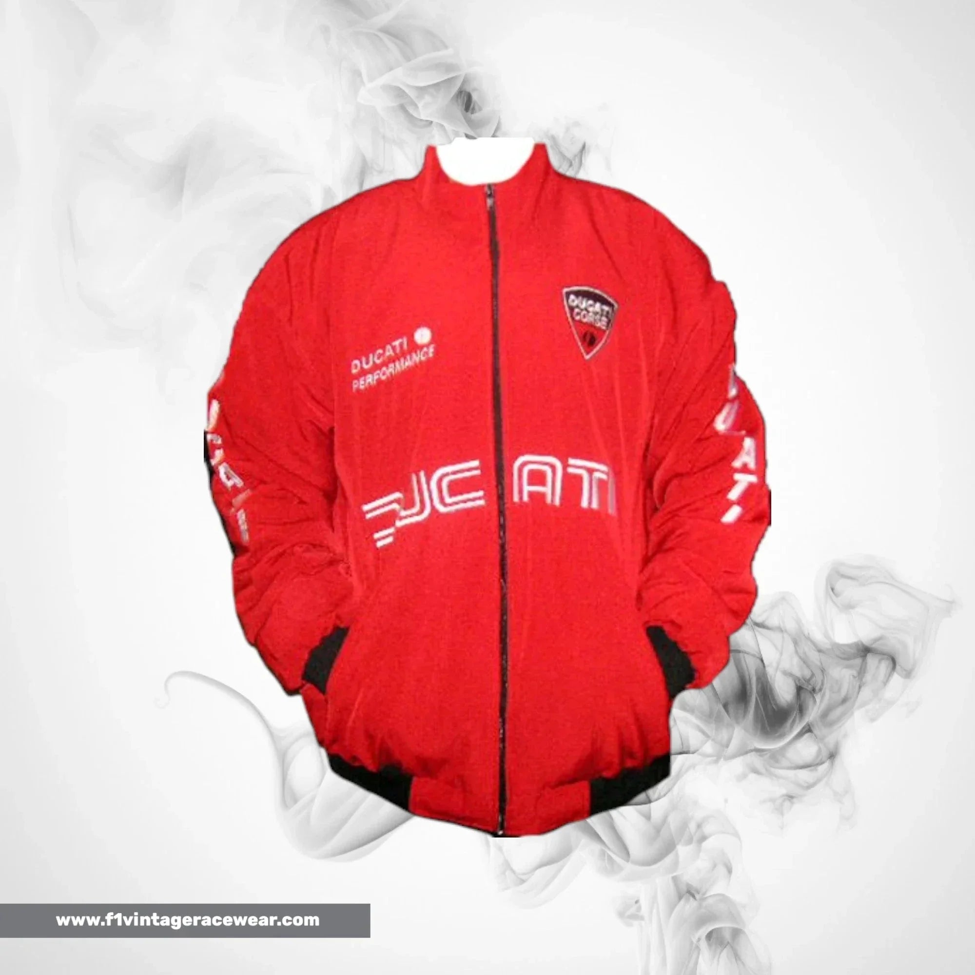 Ducati Racing Jacket Red Streetwear Style