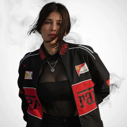 F1 Vintage Scuderia Ferrari Jacket Black