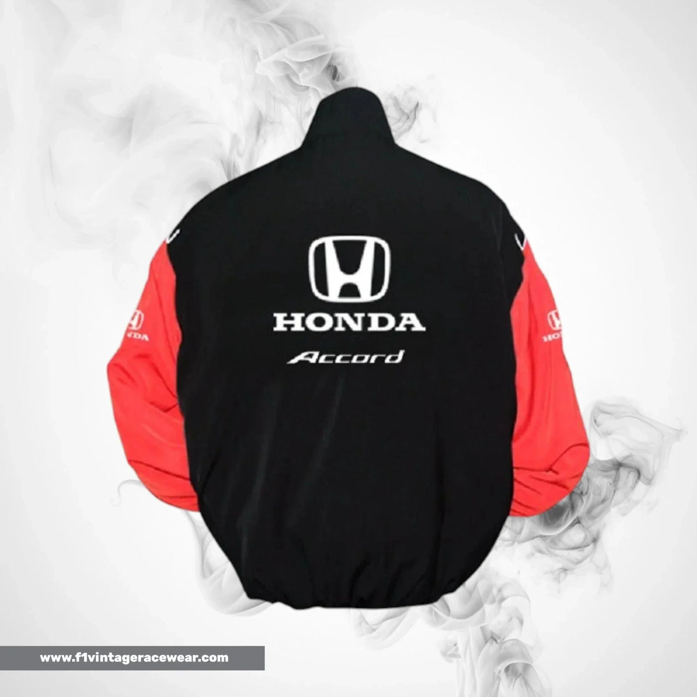Honda Accord F1 Inspired Jacket Black Red Racing Style