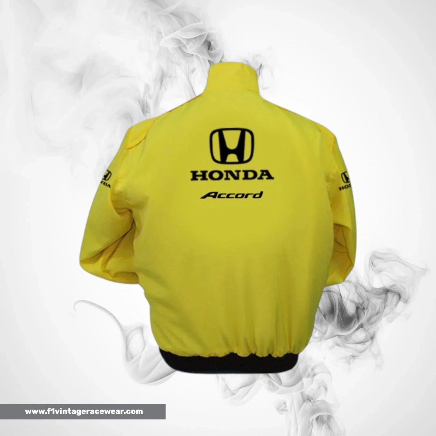Honda Accord Racing Jacket Yellow Sport Sedan Style