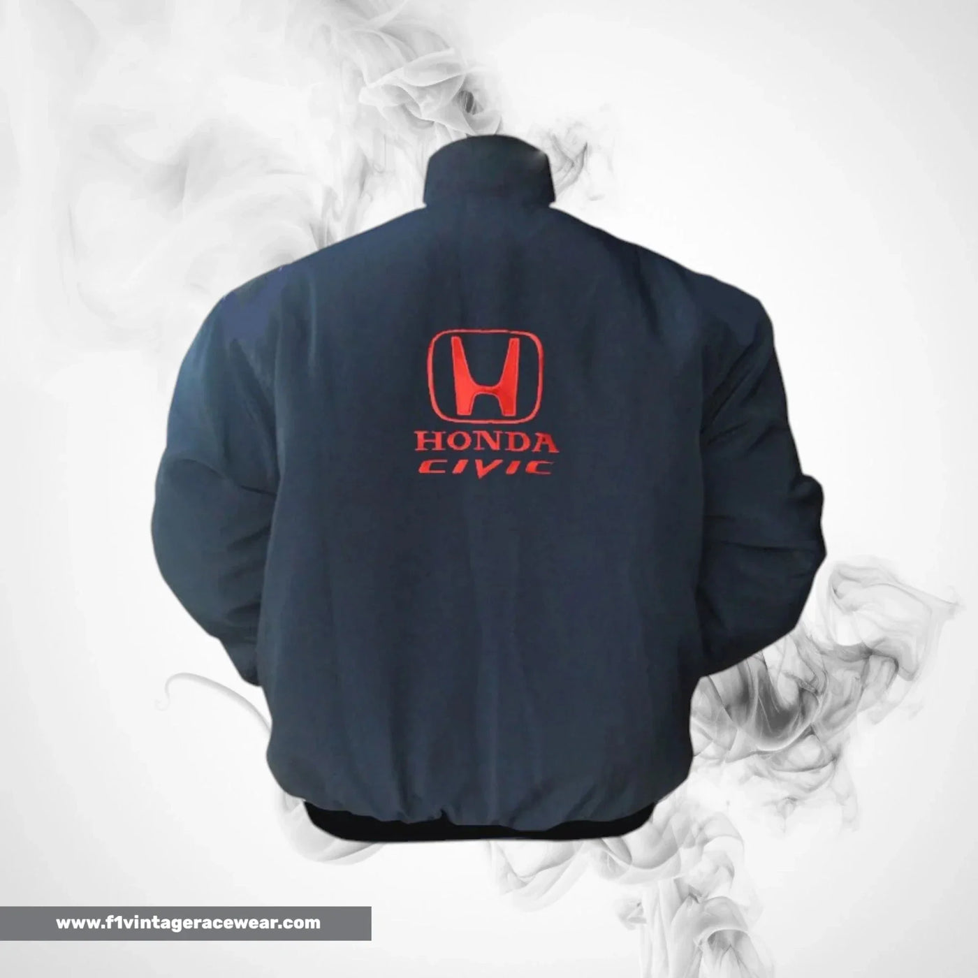 Honda Civic F1 Inspired Jacket Dark Blue Racing Style