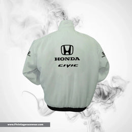 Honda Civic Motorsport Jacket White Racing Wear