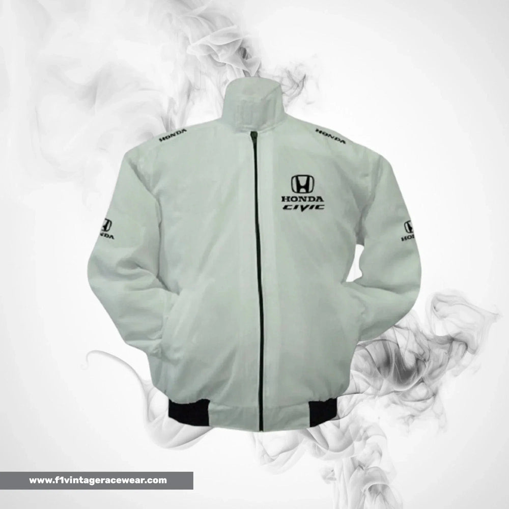 Honda Civic Motorsport Jacket White Racing Wear