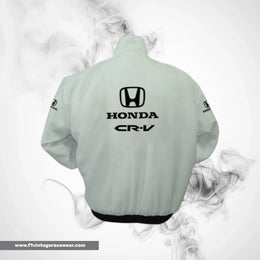 Honda CR V F1 Inspired Jacket White Racing Style
