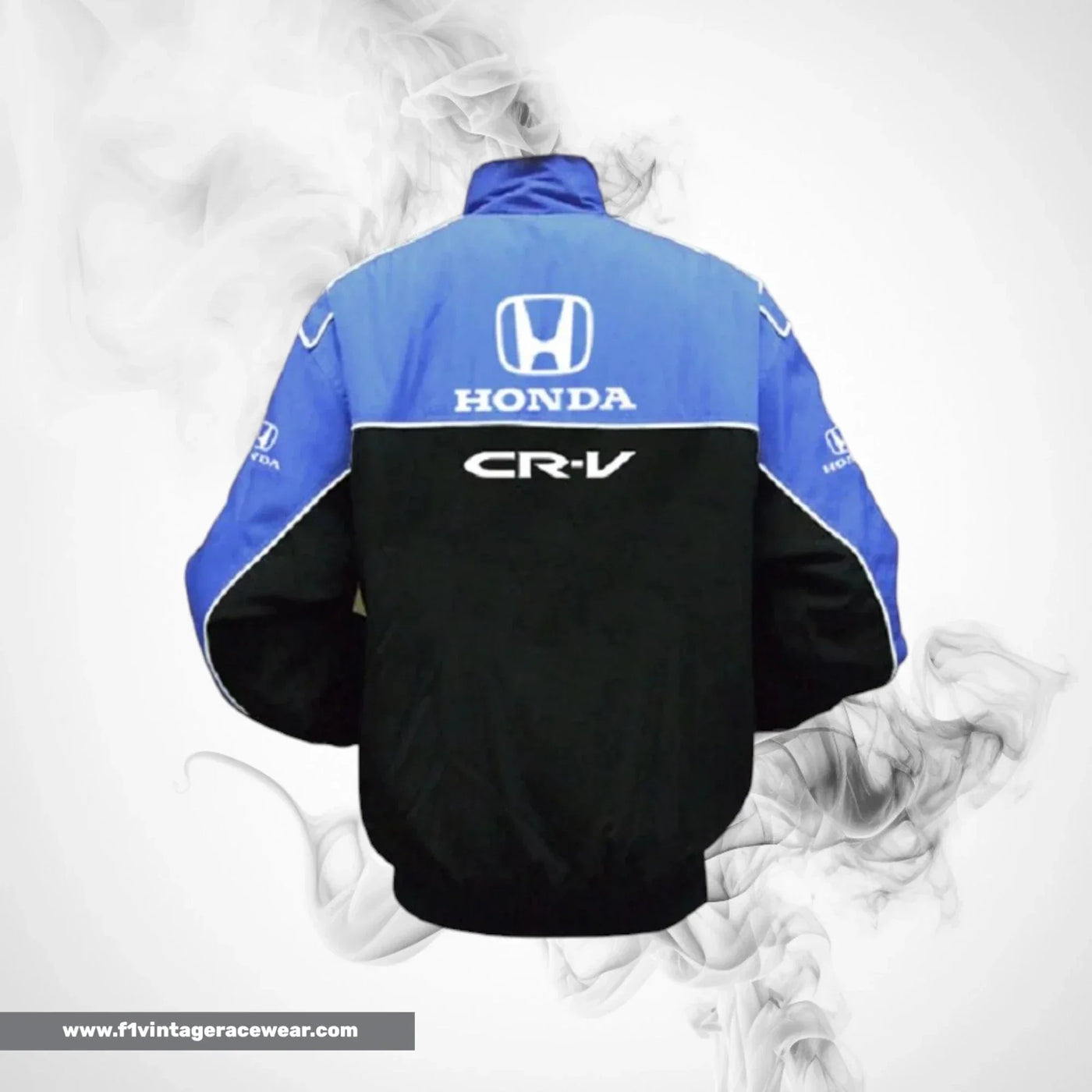 Honda CR V Motorsport Jacket Blue Black Racing Wear